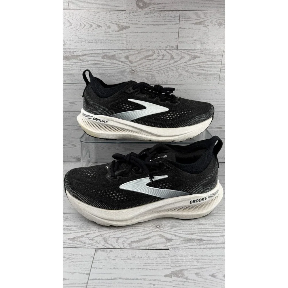 Brooks Glycerin GTS 23 1204921D090 Black Size 9.5D Women's DNA Tuned Shoes #447